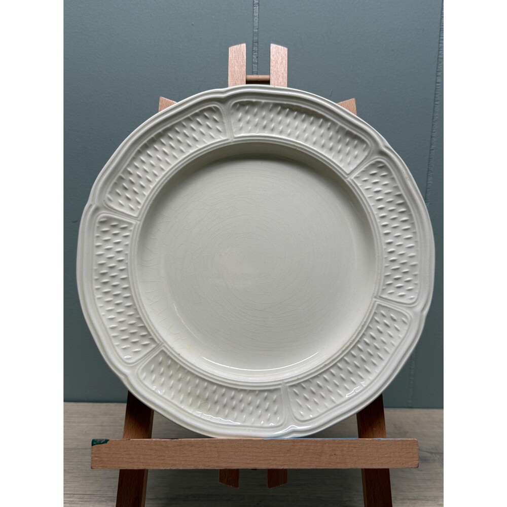 Vintage Gien "Pont aux Choux" 10” Dinner Plates Set of 2